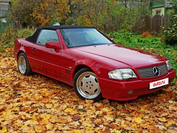 1994 Mercedes-Benz SL-Класс 320 IV (R129), красный, 4400000 рублей - вид 5