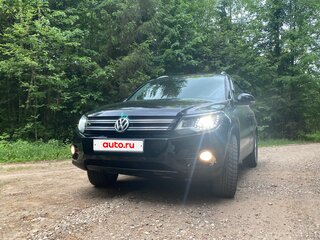 2015 Volkswagen Tiguan I Рестайлинг, чёрный, 2500000 рублей, вид 3
