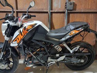 2014 KTM 200 Duke, белый, 200000 рублей, вид 4
