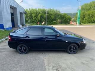 2012 Lada (ВАЗ) Priora I, чёрный, 285000 рублей, вид 4
