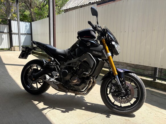 2014 Yamaha MT-09 (FZ-09), фиолетовый, 840000 рублей - вид 14