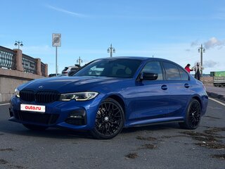 2020 BMW 3 серии 320i xDrive VII (G2x), синий, 3750000 рублей, вид 2