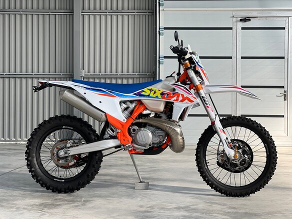 2021 KTM 250 EXC, белый - вид 4