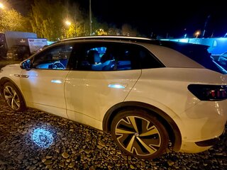 2023 Volkswagen ID.4 X, белый, 4200000 рублей, вид 3