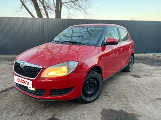 2013 Skoda Fabia II Рестайлинг, красный, 465000 рублей, вид 1