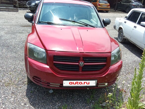 2008 Dodge Caliber I, красный, 650000 рублей