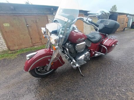 2017 Indian Springfield, красный, 1164824 рублей, вид 3
