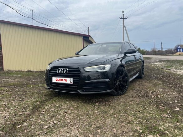 2017 Audi A6 IV (C7) Рестайлинг, чёрный, 2300000 рублей - вид 6