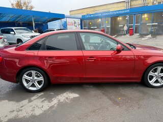 2015 Audi A4 IV (B8) Рестайлинг, красный, 1350000 рублей, вид 4