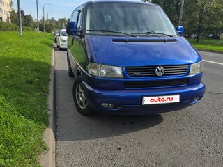2002 Volkswagen Transporter T4, синий, 2100000 рублей, вид 2