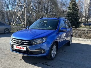 2018 Lada (ВАЗ) Granta I Рестайлинг, синий, 850000 рублей, вид 1