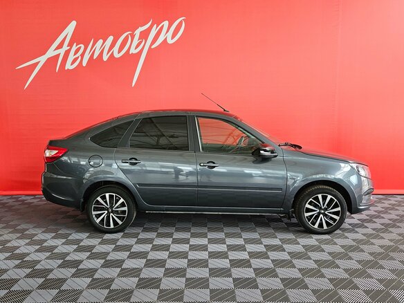 2024 Lada (ВАЗ) Granta I Рестайлинг, серый, 845000 рублей - вид 5