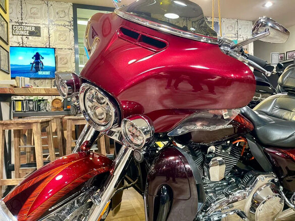 2014 Harley-Davidson CVO Limited, красный, 1980000 рублей - вид 6