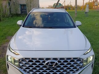 2021 Hyundai Santa Fe IV Рестайлинг, белый, 3410000 рублей, вид 1