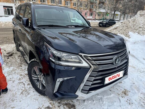 2018 Lexus LX 570 III Рестайлинг 2, синий - вид 9