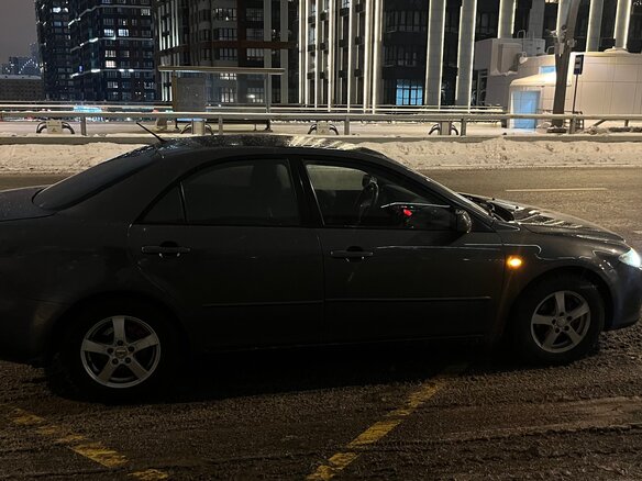 2006 Mazda 6 I (GG) Рестайлинг, серый, 245000 рублей - вид 5