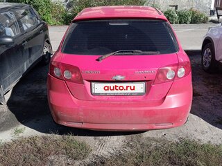 2007 Chevrolet Lacetti I, красный, 260000 рублей, вид 4