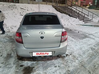 2016 Lada (ВАЗ) Granta I, серебристый, 480000 рублей, вид 3
