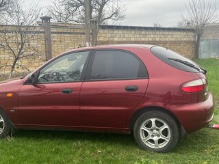 2003 Daewoo Lanos, красный, 400000 рублей, вид 2