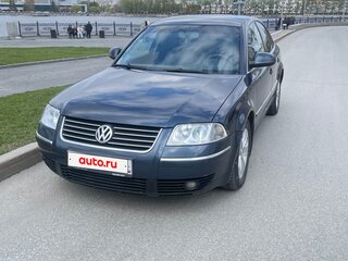 2004 Volkswagen Passat B5 Рестайлинг, синий, 550000 рублей, вид 4