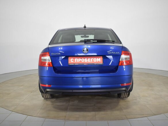 2020 Skoda Octavia III (A7) Рестайлинг, синий - вид 5