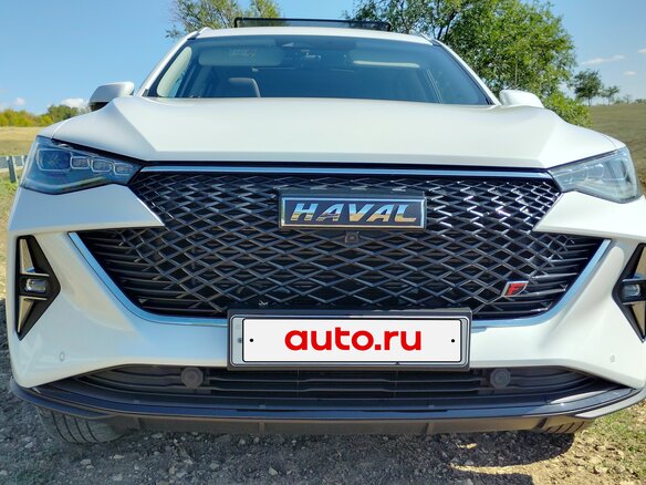 2024 Haval F7 I Рестайлинг, белый - вид 2
