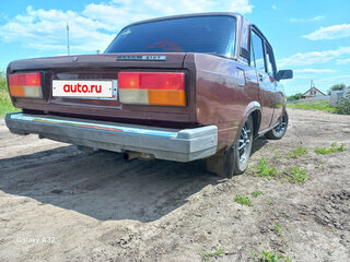 2005 Lada (ВАЗ) 2107, пурпурный, 230000 рублей, вид 2