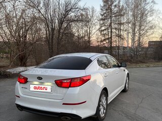 2014 Kia Optima III Рестайлинг, белый, 1520000 рублей, вид 4