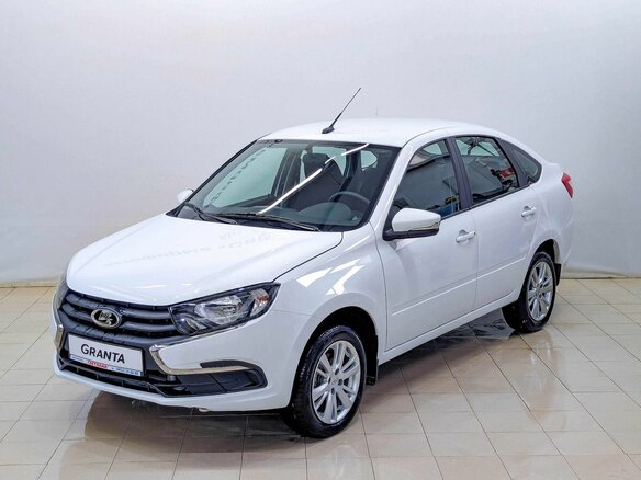 2025 Lada (ВАЗ) Granta I Рестайлинг, белый, 1324000 рублей - вид 2