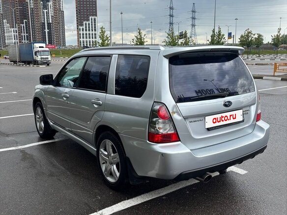2007 Subaru Forester II Рестайлинг, серебристый, 1350000 рублей - вид 4