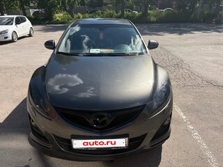 2011 Mazda 6 II (GH) Рестайлинг, серый, 750000 рублей, вид 4