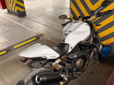 2015 Ducati Monster 1200, белый, 640000 рублей, вид 2