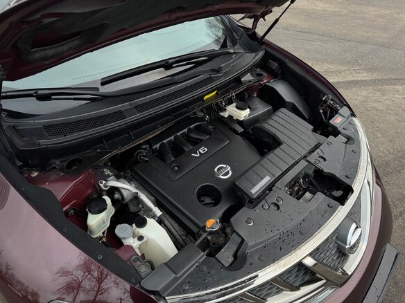 2011 Nissan Murano II (Z51) Рестайлинг 2, красный, 2100000 рублей - вид 14