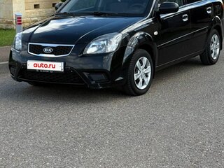 2010 Kia Rio II Рестайлинг, чёрный, 470000 рублей, вид 2