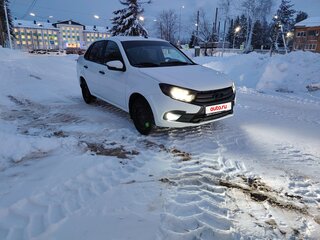 2019 Lada (ВАЗ) Granta I Рестайлинг, белый, 522000 рублей, вид 2