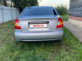 2008 Hyundai Accent ТагАЗ II, серебристый, 420000 рублей, вид 3