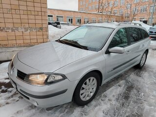 2006 Renault Laguna II Рестайлинг, серебристый, 735500 рублей, вид 2