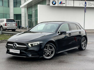 2019 Mercedes-Benz A-Класс 200 IV (W177), чёрный, 2569000 рублей, вид 1