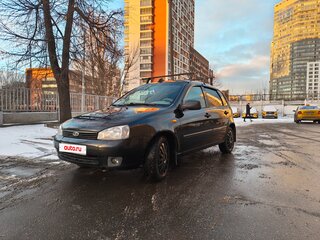 2012 Lada (ВАЗ) Kalina I, чёрный, 300000 рублей, вид 1