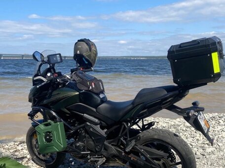 2020 Kawasaki Versys 650, зелёный, 880000 рублей, вид 2