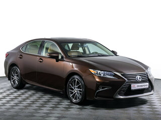 2017 Lexus ES 250 VI Рестайлинг, коричневый, 2844000 рублей, вид 3