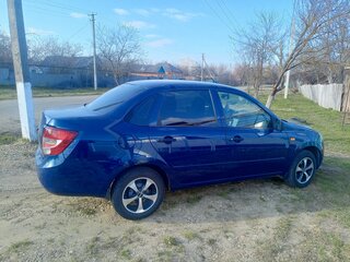 2013 Lada (ВАЗ) Granta I, синий, 450000 рублей, вид 2