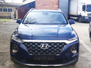 2020 Hyundai Santa Fe IV, синий, 3350000 рублей, вид 1
