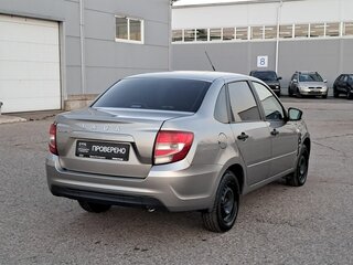 2020 Lada (ВАЗ) Granta I Рестайлинг, серый, 460000 рублей, вид 5