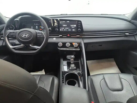 2023 Hyundai Elantra N Line VII (CN7) Рестайлинг, серый - вид 11