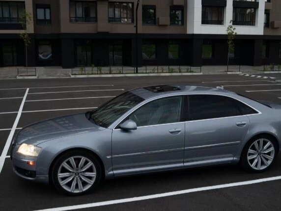 2005 Audi A8 II (D3) Рестайлинг, серый, 1500000 рублей - вид 7