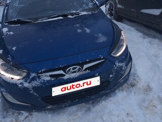 2014 Hyundai Solaris I, синий, 750000 рублей, вид 1