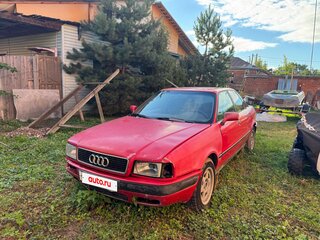 1991 Audi 80 V (B4), красный, 100000 рублей, вид 2