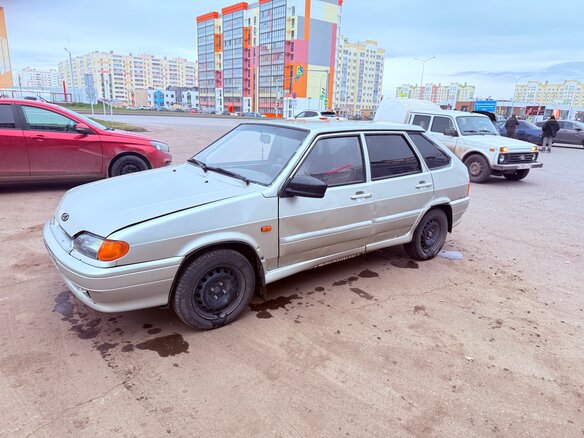 2007 Lada (ВАЗ) 2114, серебристый, 80000 рублей
