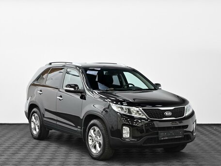 2013 Kia Sorento II Рестайлинг, чёрный, 1415000 рублей, вид 1